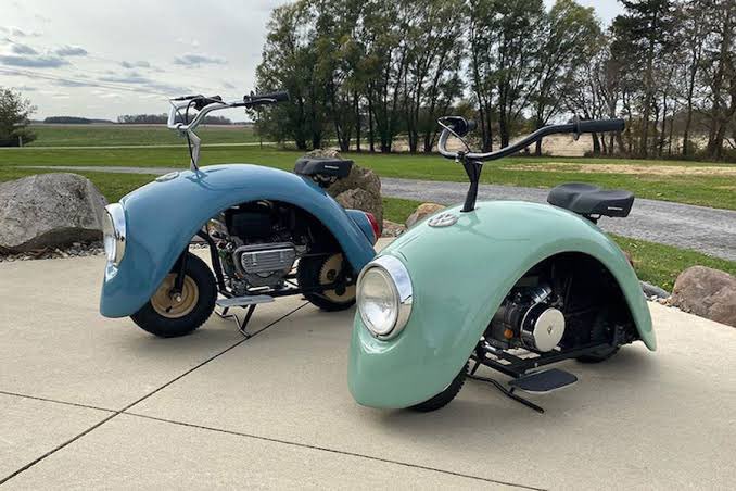 manuelavasquez1's tweet photo. Ya conocen la #volkspod ?? Una minimoto creada con partes del mítico Volkswagen Beetle! https://t.co/yhtLIhO1Bj