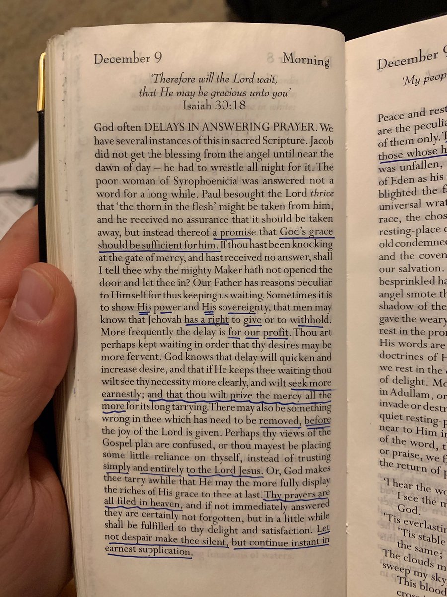 CoreyPerry__'s tweet image. A friend was just blessed with a huge opportunity that he’d been praying and working for for some time and this is the devotion that was on the calendar day in his devotional book the next day after he got the job. As he said... God’s got us! #HisTiming #HisWill #Faith