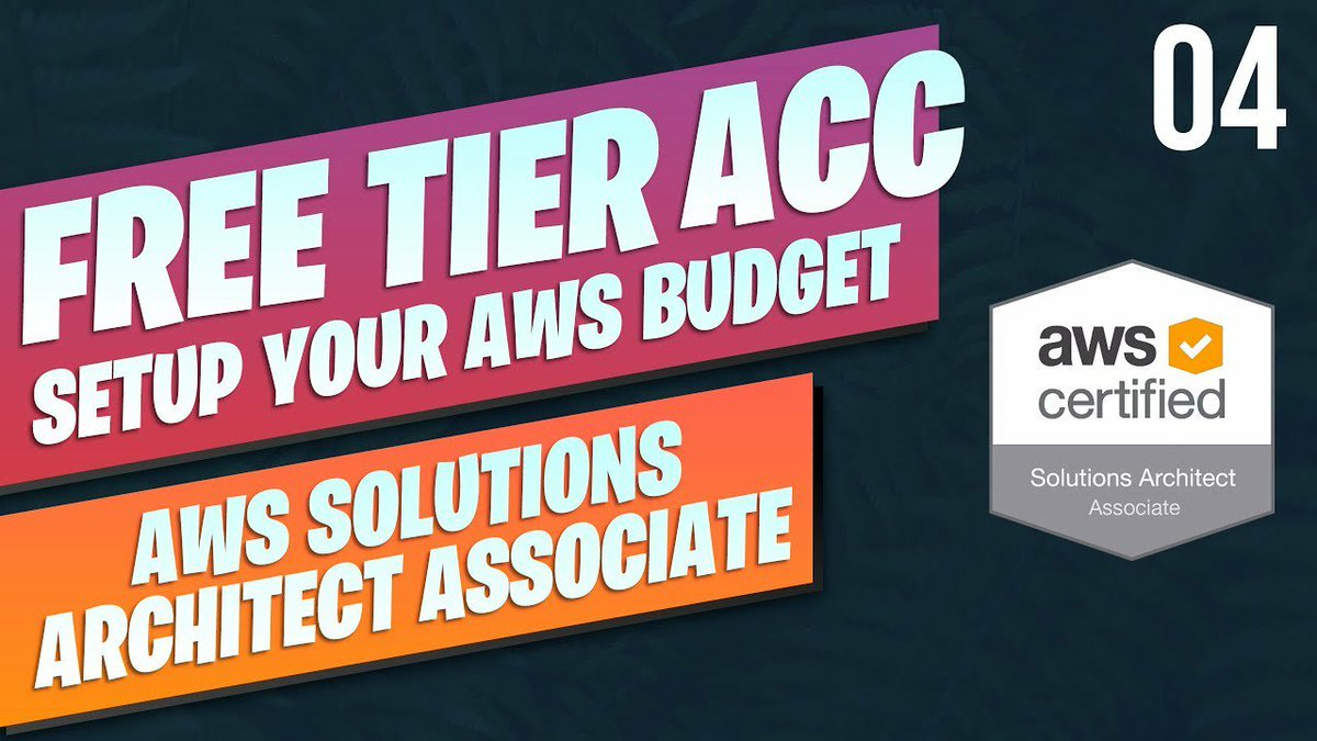 BePythoholic's tweet image. EP-4 | Create Free Tier Account | Budget | Solution Architect Associate 2020 | #AWSTutorial #AWS youtu.be/fhzYJktkj3A