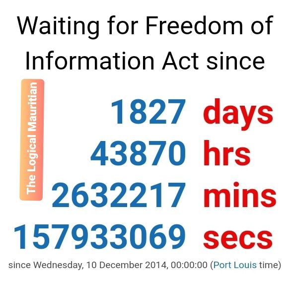 mauritianlogic's tweet image. #Mauritius #PoliticalPromises
#BrokenPromises #ManifestoLepep
#TheLogicalMauritian 🇲🇺
#FreedomOfInformation #FOIAct
5 years later, still waiting 💀