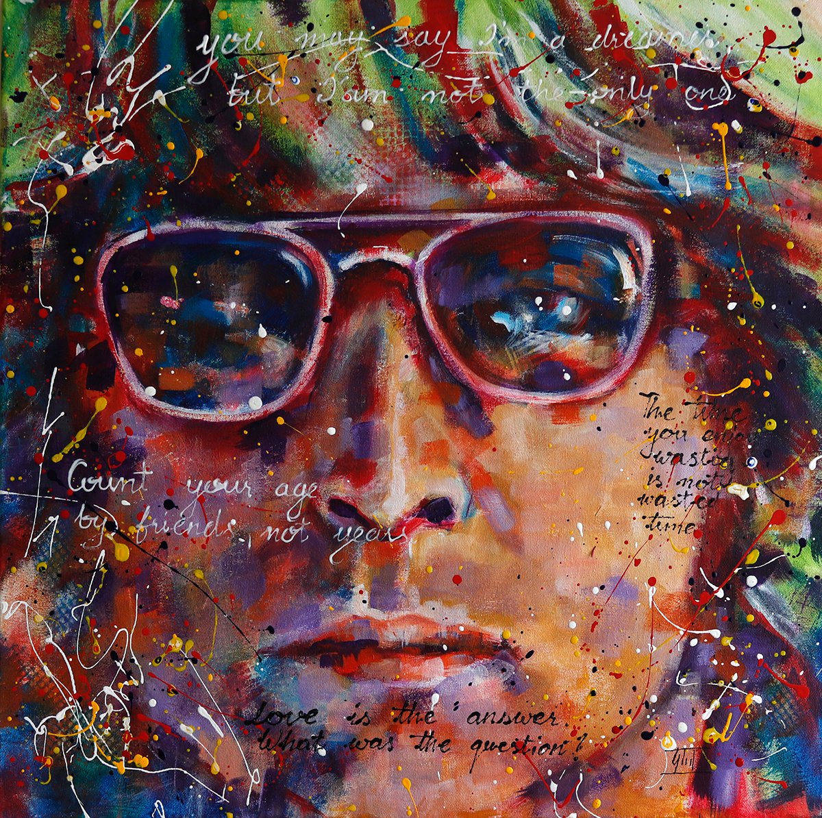 glodek's tweet photo. John Lennon - mixed media - acrylics, enamel, spray paints on canvas 60cm X 60cm
Jarek Glod
https://t.co/PRycQmF8EO

#johnlennon #lennon #thebeatles #beatles #rock #artist #art #painting  #acrylicpainting #contemporarypainting #contemporaryart #popart #psychodelic #streetart https://t.co/E0bHULaqye