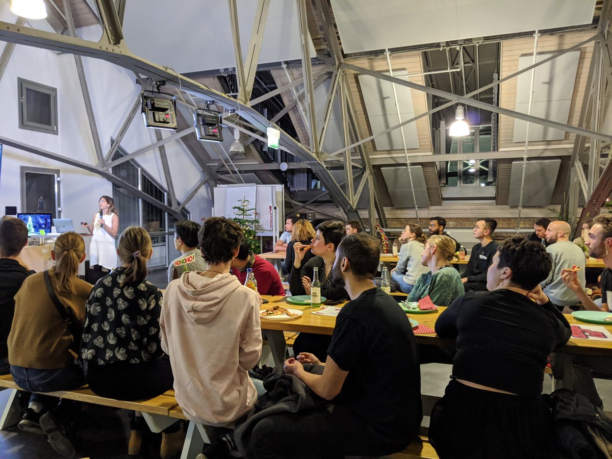 DesignLabMeetup's tweet photo. We're kicking off the festive evening with Rachel Rosenson, Senior Product Designer at @taxfix_de helping us to perform UX research with limited resources! #DesignLabBln https://t.co/3iNgW9XnmC