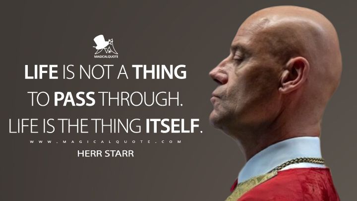 Magic2Quote's tweet photo. #HerrStarr: #Life is not a thing to pass through. Life is the thing itself.
https://t.co/z0Hp4OSmqk
#Preacher #PreacherAMC #PreacherS4 https://t.co/Jxqlbc0K1V
