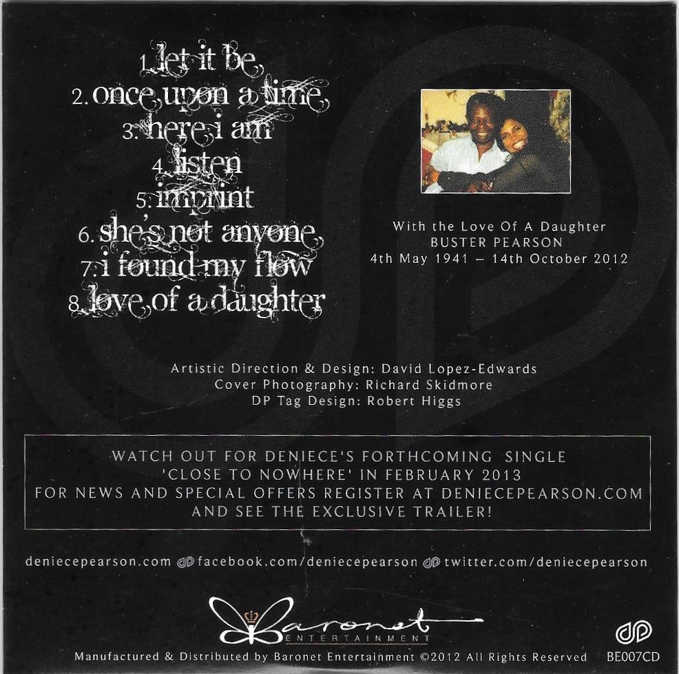 Released 7th December 2012, Once Upon A Time by @MsDenisePearson as performed by Denise as Fairy Godmother in Cinderella, and also featured on the EP "Deniece Pearson", initially made available from the Pantomime venue Milton Keynes Theatre 7 Dec 2012-6 Jan 2013