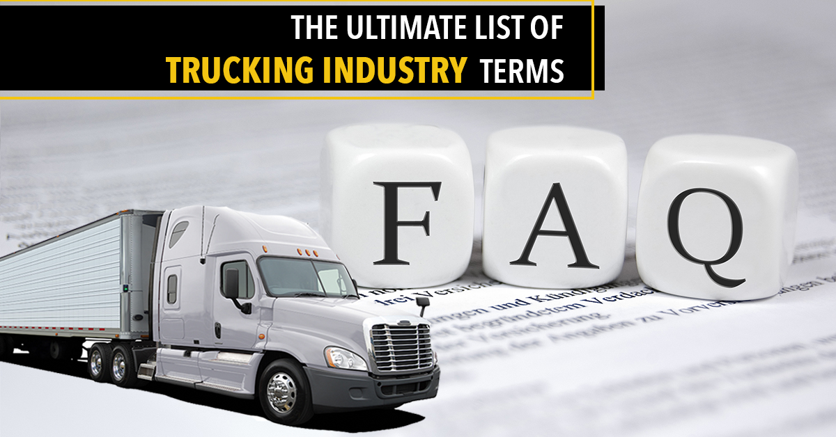 freight_x's tweet photo. If you have no clue what pups are (not the canine kind!), or you’re lost when someone mentions IFTA or FMCSA, this is your ultimate list of trucking industry terms. #trucking https://t.co/1jBTZbew6X https://t.co/Stx68M3p7i
