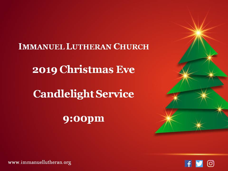 BmoreImmanuel's tweet photo. Join us on Christmas Eve at 9:00pm for our traditional candlelight worship service with Holy Communion.  

Merry Christmas! https://t.co/ia52m6tFtV