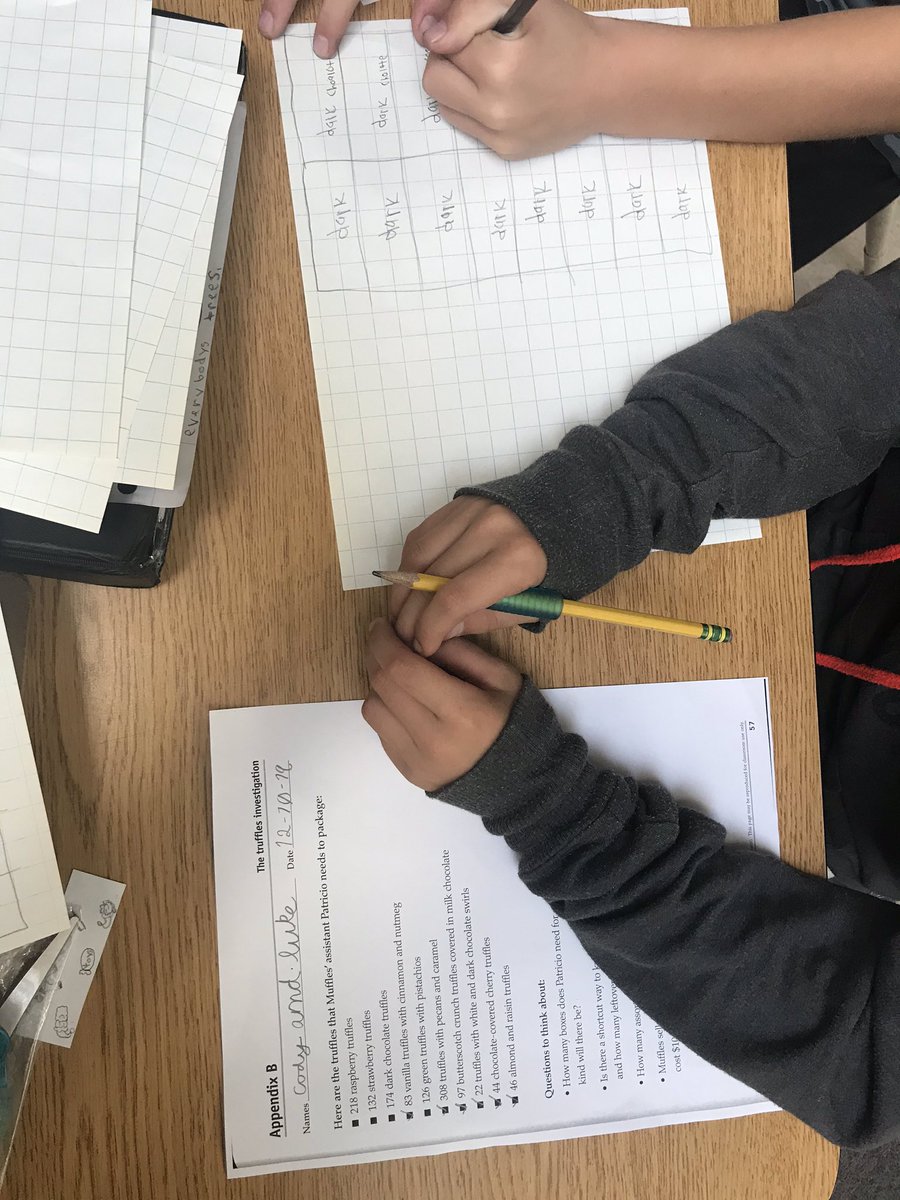 mrsohusky's tweet photo. How many boxes does Muffle need for his Truffles? How much would they cost?
#contextforlearning#mathisfun@clarlobowolves https://t.co/Xptv4WpQeA