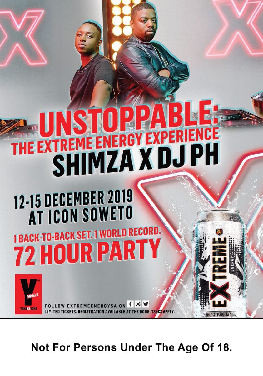 iam_matha's tweet photo. A few more hours and sleep till we finally get to start celebrating this world record.
@IconSoweto will be the venue for a new world record that's about to be set
#ICONicsummer https://t.co/E9VTJxEqi1