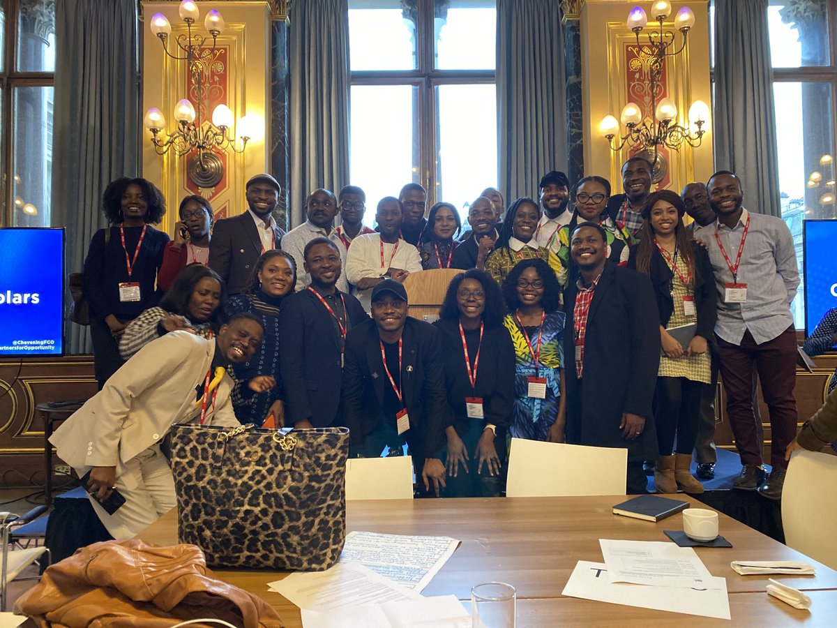 Enthused by the excellent opportunity provided to network with the UK-Africa Policy Desk Officers and to discuss the FCO's thematic areas. #iamchevening #cheveningjourney