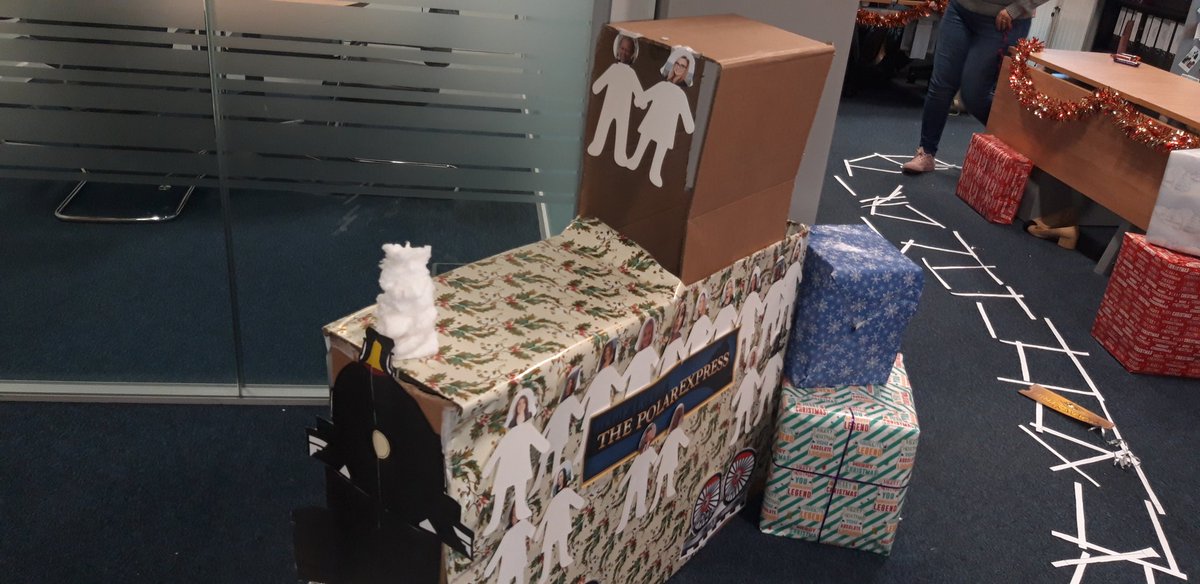 franmayes's tweet image. What a fantastic day @irwinmitchell  #Newcastle with our annual #pimpmypod competiton. So much effort across the office, but the winner was.....Court Of Protection! Well done COP, they even had a festive market to raise money for our charity of the year @PopUpGymUK