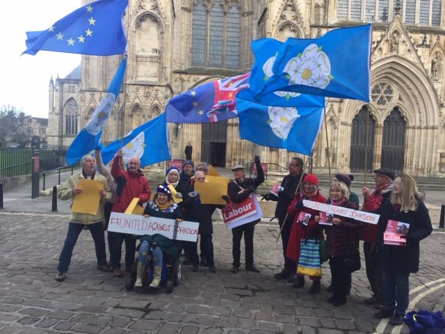 @yorkshireeurope @UKLabour @libdem @DavidLammy @bradfordeurope @SWYforEurope @Frederika_R @snb19692 @LeedsEurope @KirkleesEurope @48pcHullEYorks And in York today at the other end of the #VoteSwap.