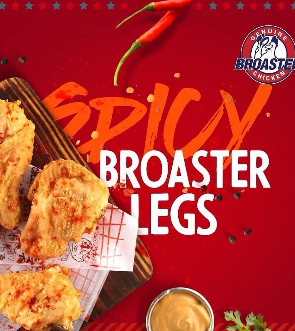 Try these Chillin' spicy Broaster legs today at SmokeHouse Diner Broasters #supportlocal #ecodineonlocation #yycfood #yyc #chicken #nomnom