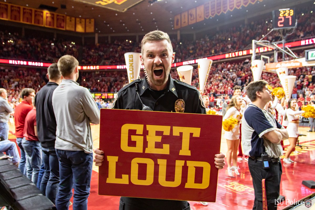 The team out east is going to be here tonight and tomorrow night. You know what to do, #cyclONEnation!
<a href="/CycloneATH/">Iowa State Athletics</a> <a href="/CycloneWBB/">Cyclone Basketball</a> <a href="/CycloneMBB/">Iowa State Men’s Basketball</a> <a href="/cyclonealley/">Cyclone Alley</a>