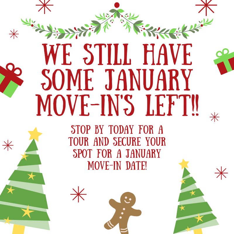 Come secure your apartment for January! #riversideranch #tourtoday