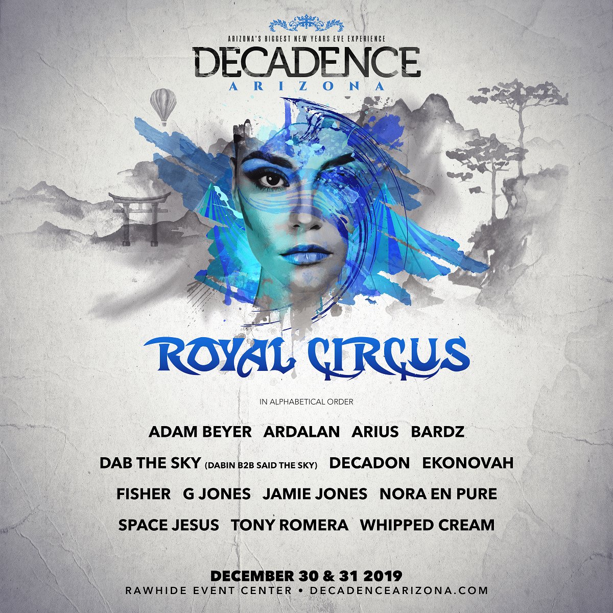 Decadence Arizona lineup 2019