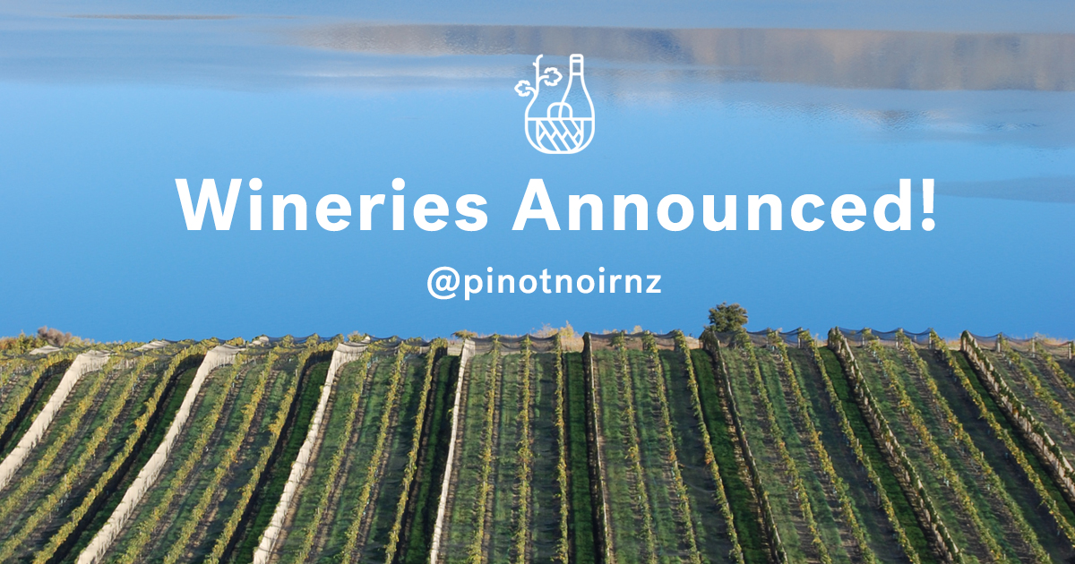 Our wineries for Pinot Noir NZ 2021 have been announced! We have 120 wineries from 8 regions participating in this epic event. For more info and a full list of wineries head here: pinotnz.co.nz/participating-…

#PinotNoirNZ #nzwine