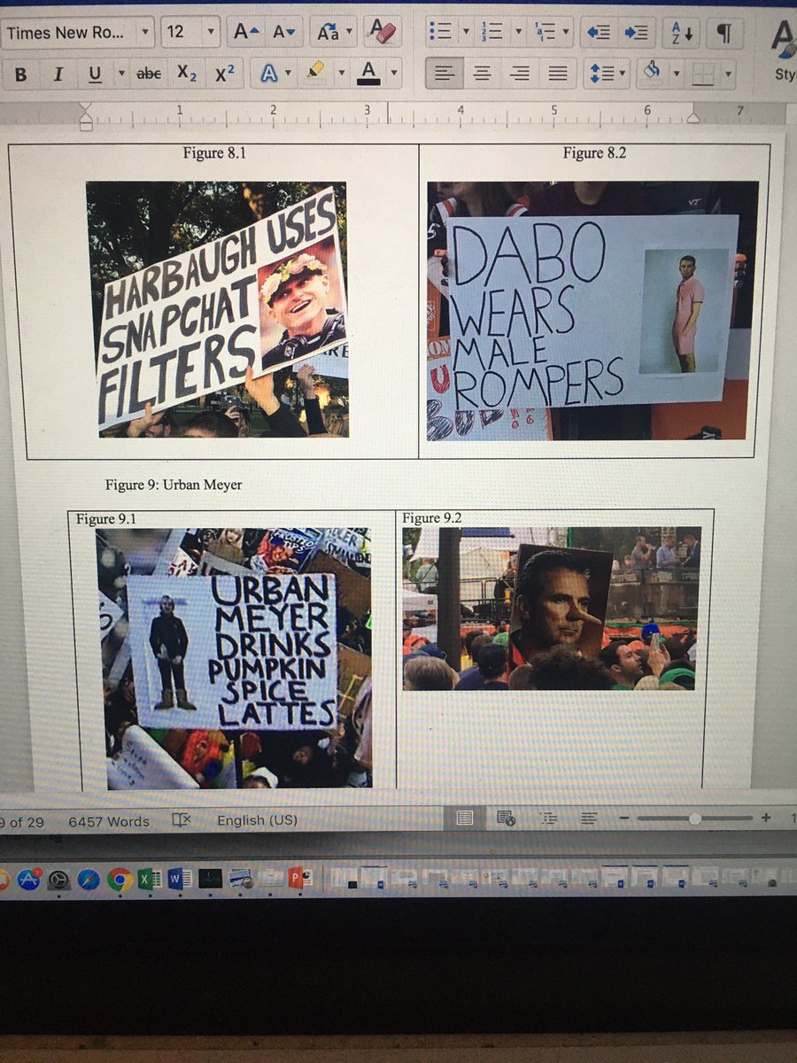 LeverFever's tweet photo. Hello, please enjoy some pictures of what has to be the least academic appendix in the history of academia, thanks. 😂🤓 #sportcomm #collegegameday https://t.co/goPnNQhNk7