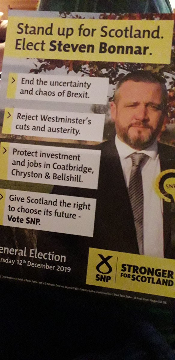 citizentommy's tweet photo. Hopefully the good people of Coatbridge will get to the polling station tomorrow and vote for @StevenBonnarSNP and promote the positive break up of the British state, an end to austerity and the removal of immoral and illegal nuclear weapons #SNP4Scotland https://t.co/sF7MyBBi7w