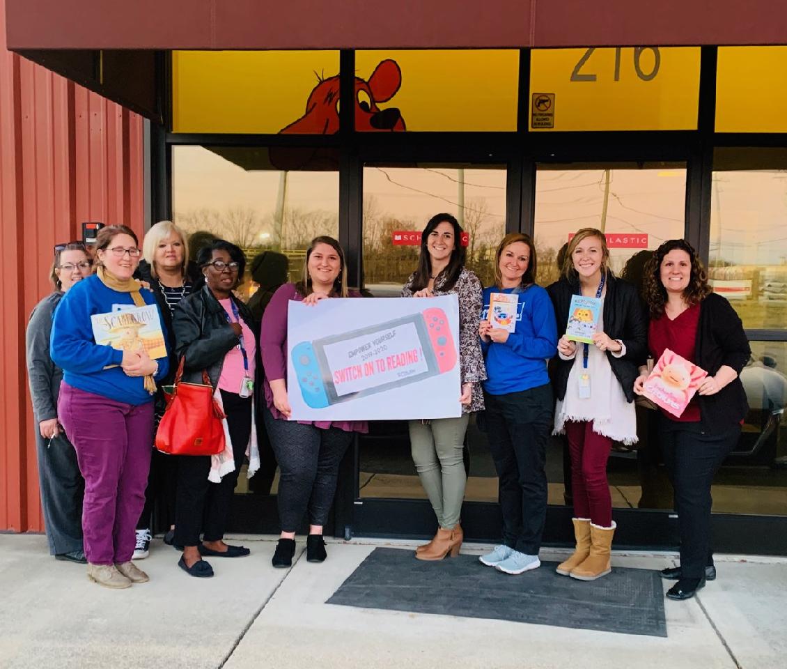 KittrellSchool's tweet photo. We had a great trip to the Scholastic warehouse sale today. We are ready to empower readers in our school! Thanks, Ms.Avant! #switchontoreading @AnnHaley_RCS https://t.co/7BLClqNRM4