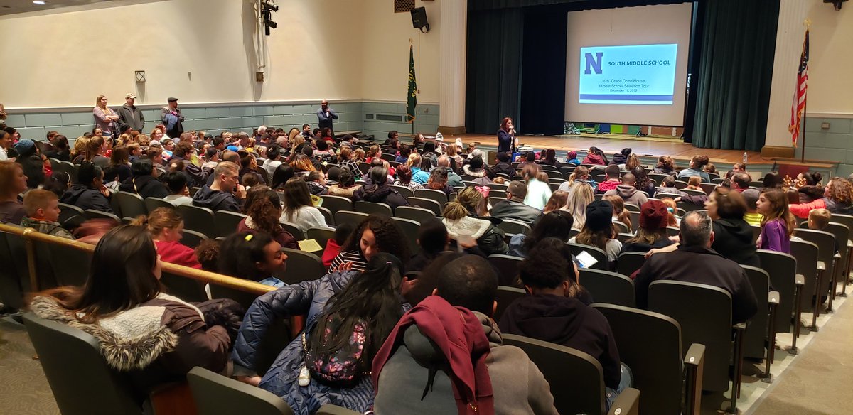 South Middle School selection tour is WELL attended! Thank you all for coming out and hope to see you here next September!! #SMS