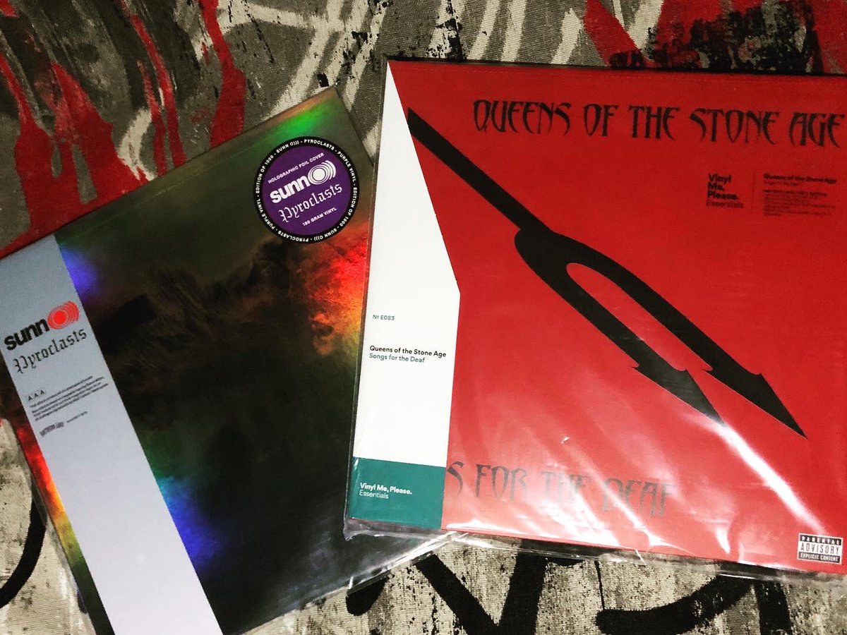 Bee_Vinyl's tweet photo. Edición especiales en vinilo 🔥🔥
SunnO)) - #Pyroclast edición holográfica LP morado limitada a 1,000 copias!
@qotsa Songs for the Deaf (vienen más en camino de reservas y para stock!)
Para pedidos por interno o 📲 099 325 8500 https://t.co/GUZfX02yPx