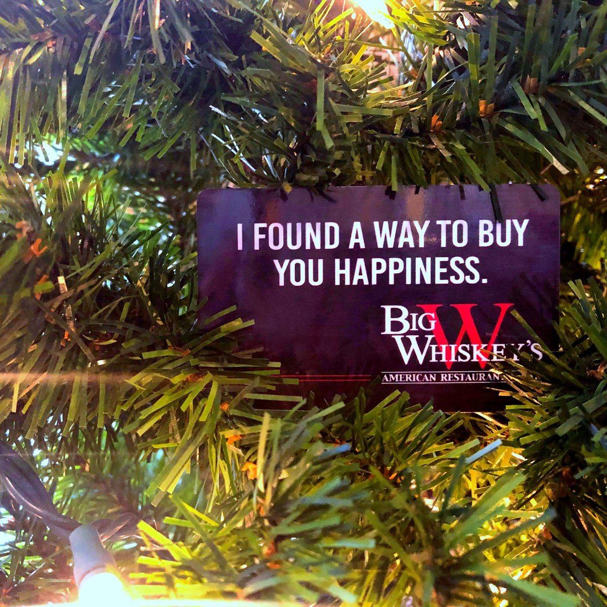 Get into the Christmas spirit... with Whiskey! Purchase $50 in gift cards and receive $10 in kickback cash! #BWgiftcards #BWkickbackcash #mybigwhiskeys