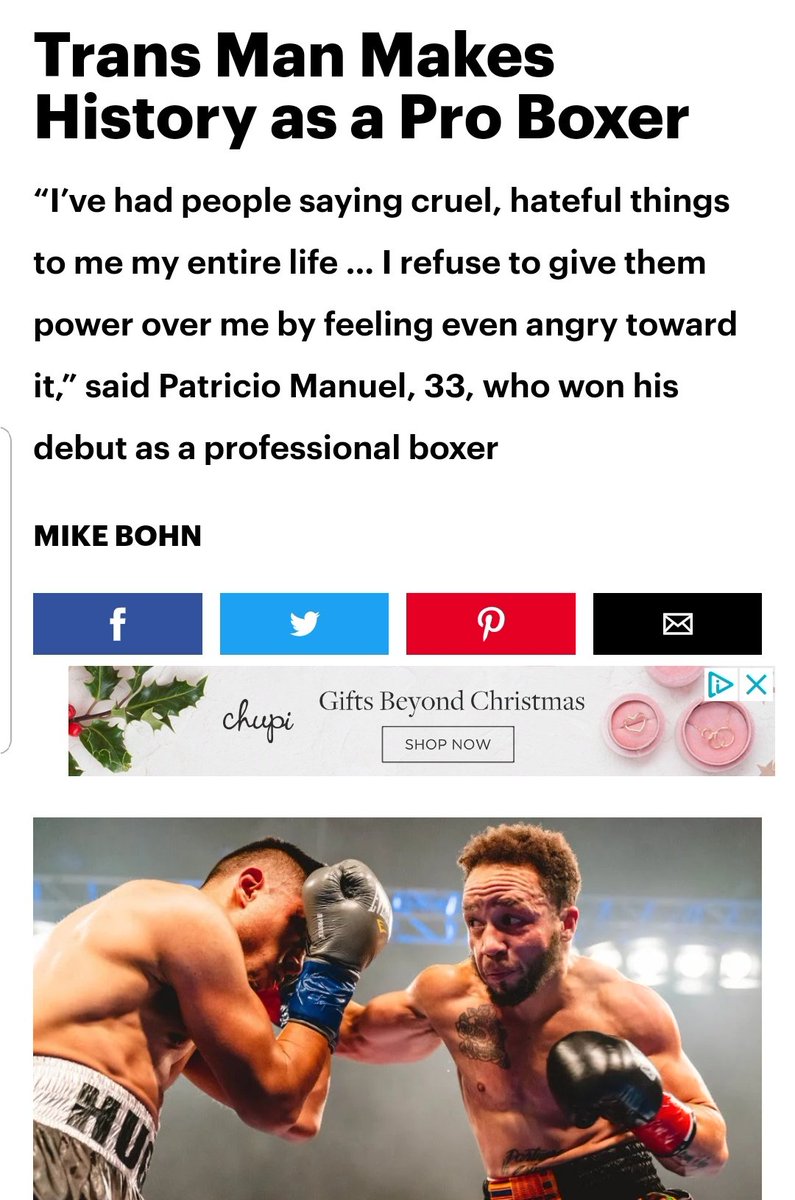 AidanCTweets's tweet image. "I'll tell you one thing, you're not going to get a woman transitioning to a man getting into a boxing ring with a man."

@glinner Irishman Abroad podcast, July 2018.