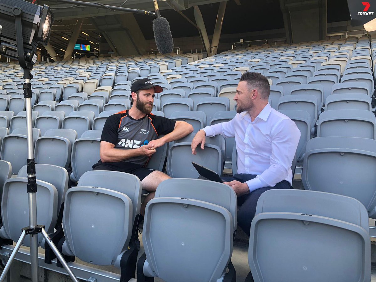 7Cricket's tweet photo. We can't wait for @Bazmccullum to be part of our team!

Tune into our pre-match for his chat with @BLACKCAPS skipper Kane Williamson #AUSvNZ https://t.co/wTZ5KfsWtf