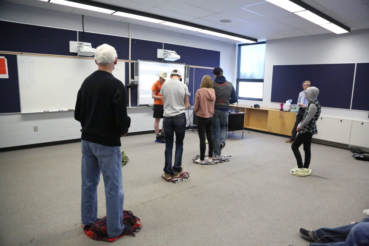 Inclusivity Project 2019, using the Medicine Wheel to promote connectedness and understanding.  Intellect-Mind: Gr. 10-12 Blanket Exercise <a href="/plrd25/">Prairie Land School Division</a> <a href="/cblackst/">Cindy Blackstock</a> @jasdan15