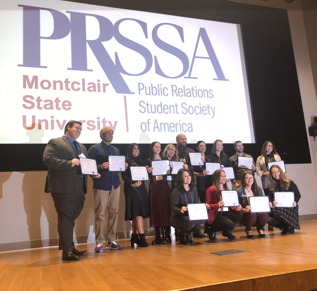 Montclair_CCOM's tweet photo. Congratulations to all of the Distinguished Alumni Honorees!! We couldn’t be more proud of our Red Hawks! https://t.co/FKI4TeoPRN