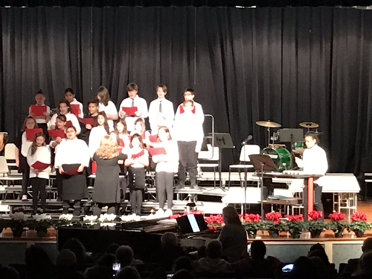 Great job by all of our performers tonight at the CHS &amp; CMS Winter Concert!