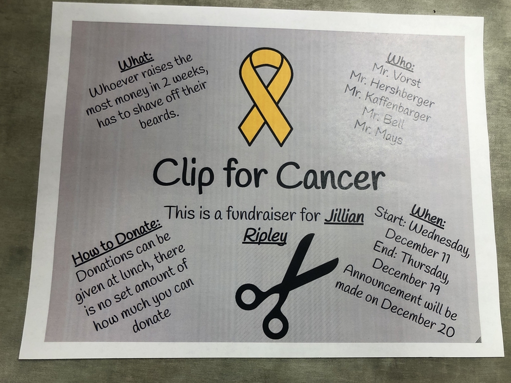 Clip for Cancer.  Don’t miss out to on an opportunity to show our love &amp; support.  And have some fun w/one of our awesome staff members!!
