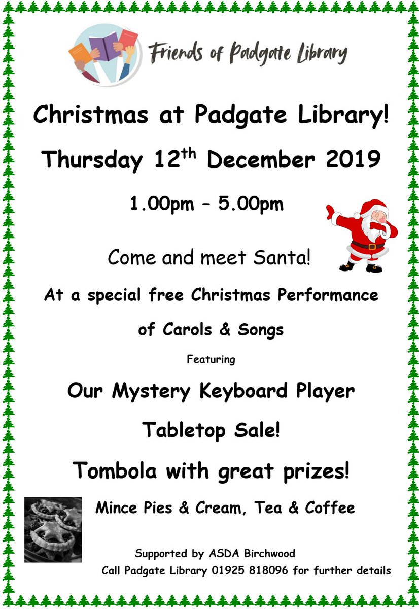 Friends of Padgate Library tweet media