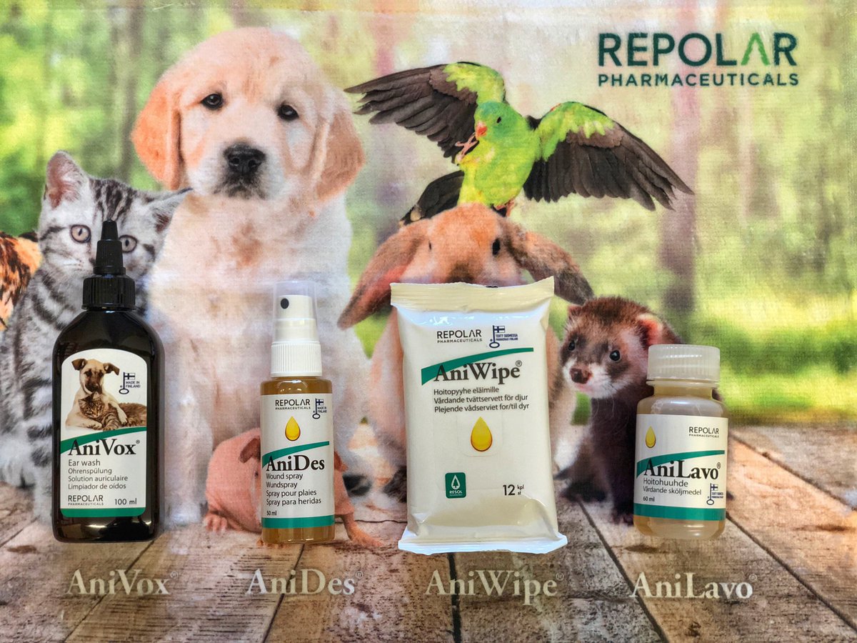 Looking for a more #natural way to care for your pet's health?
Our products containing natural #antimicrobial ingredients from Norwegian Spruce (#Christmas!) trees are used by over 400 #vets in Finland alone where AniVox Ear Wash is the market leader 

#woofwoofwednesday