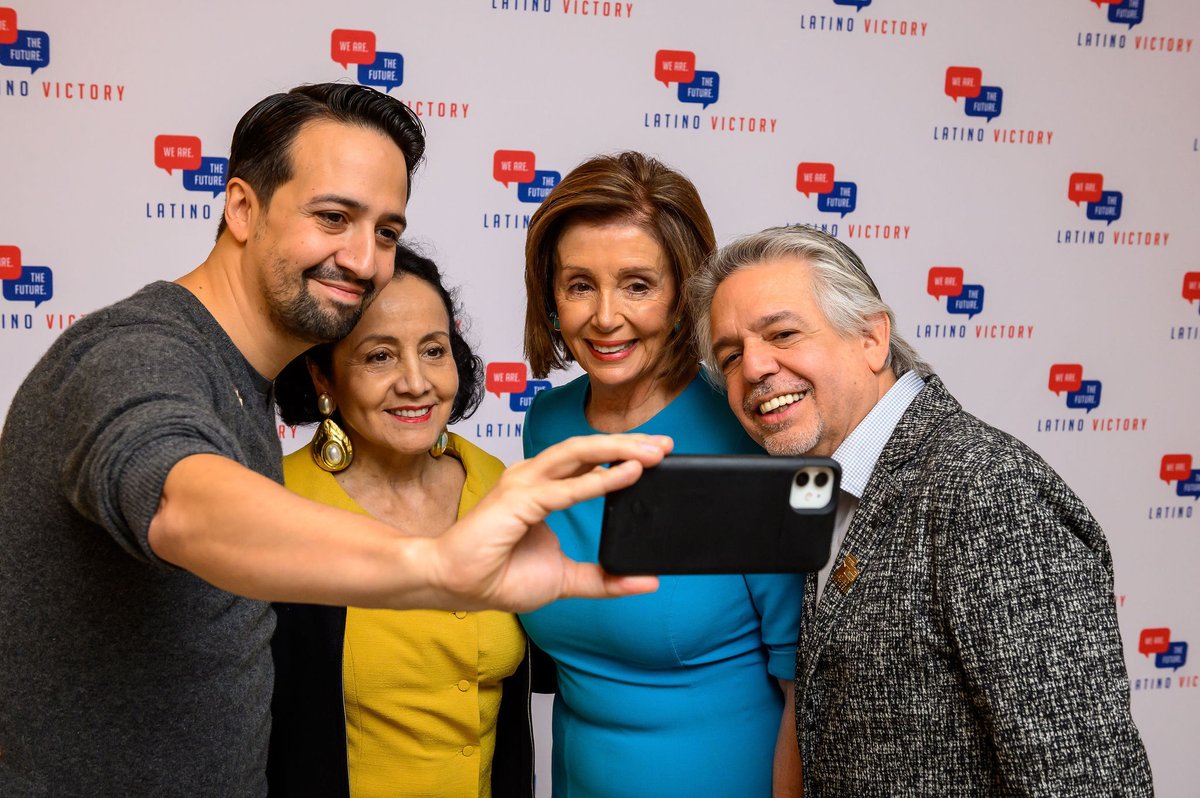 latinovictoryus's tweet photo. Like good Latinos we're late to the party, but — happy 3 million, @Lin_Manuel! 🥳

Thank you for using your platform and voice to help us build Latino political power. 

¡Pa'lante to the next 3 million! #3MilLin https://t.co/vWETzKCWUd
