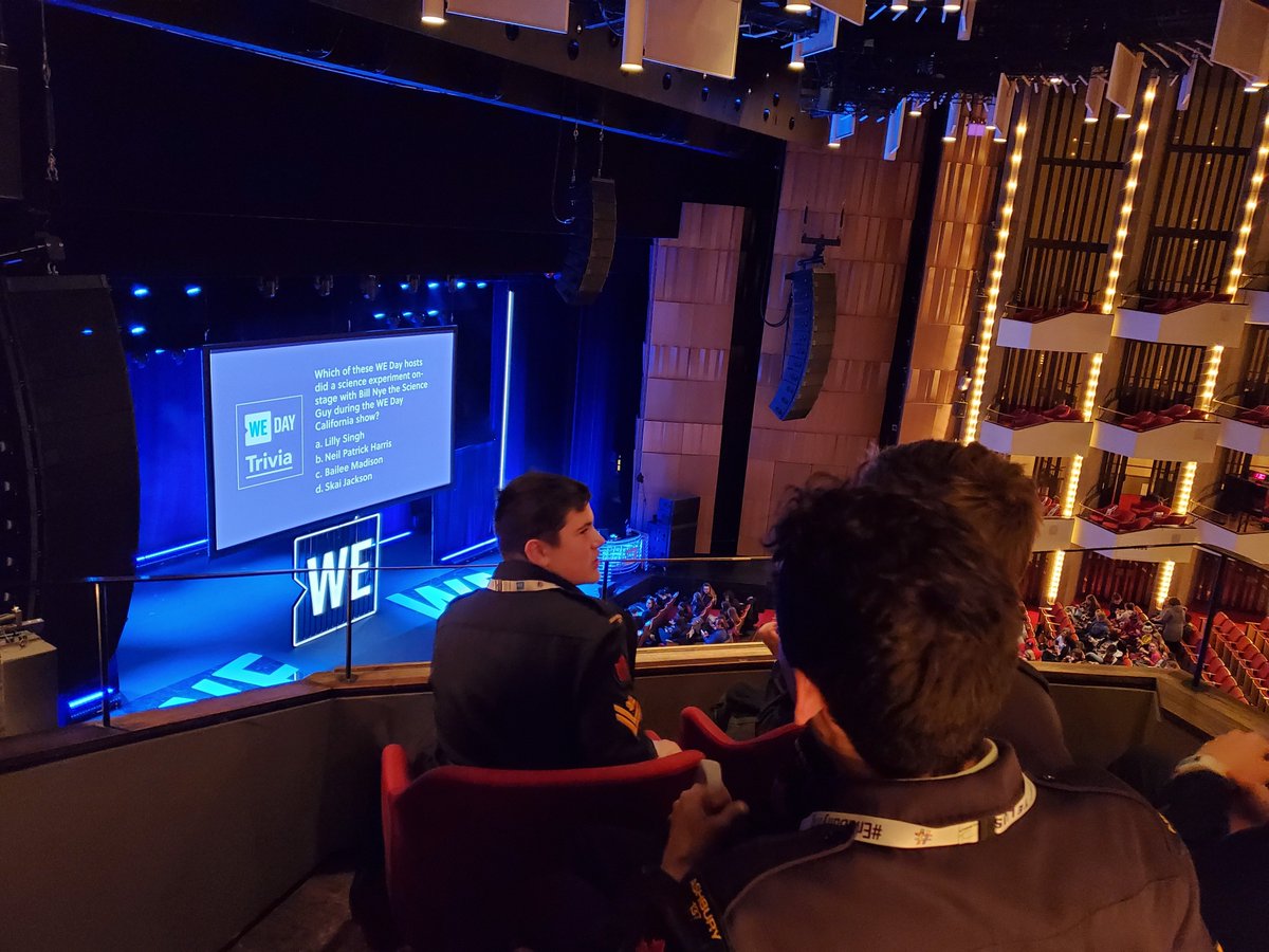 More than 3,000 young people attended Ottawa's WE Day event, including 137 cadets representing the cadet program's commitment to good citizenship and leadership. #CadetProgram #MakeADifference
