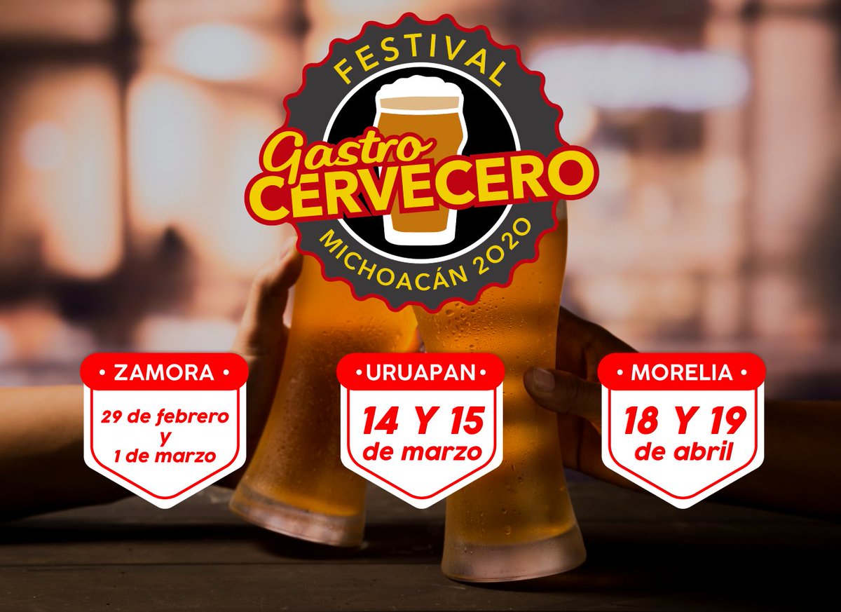 FGCMichoacan's tweet photo. Habemus fechas para el #FGCMichoacán #2020 
#Zamora 29 #Febrero - 01 Marzo
#Uruapan 14-15 #Marzo
#Morelia 18-19 #Abril https://t.co/0NhFftwQcp