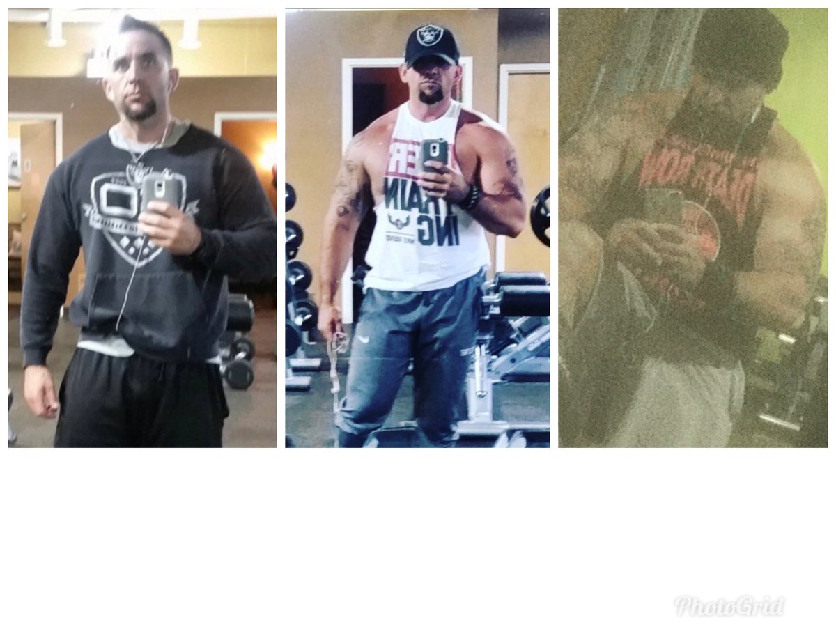 Raider_Strong's tweet image. Here’s my 4 year journey of serious weight lifting . #isymfs #ironaddicts