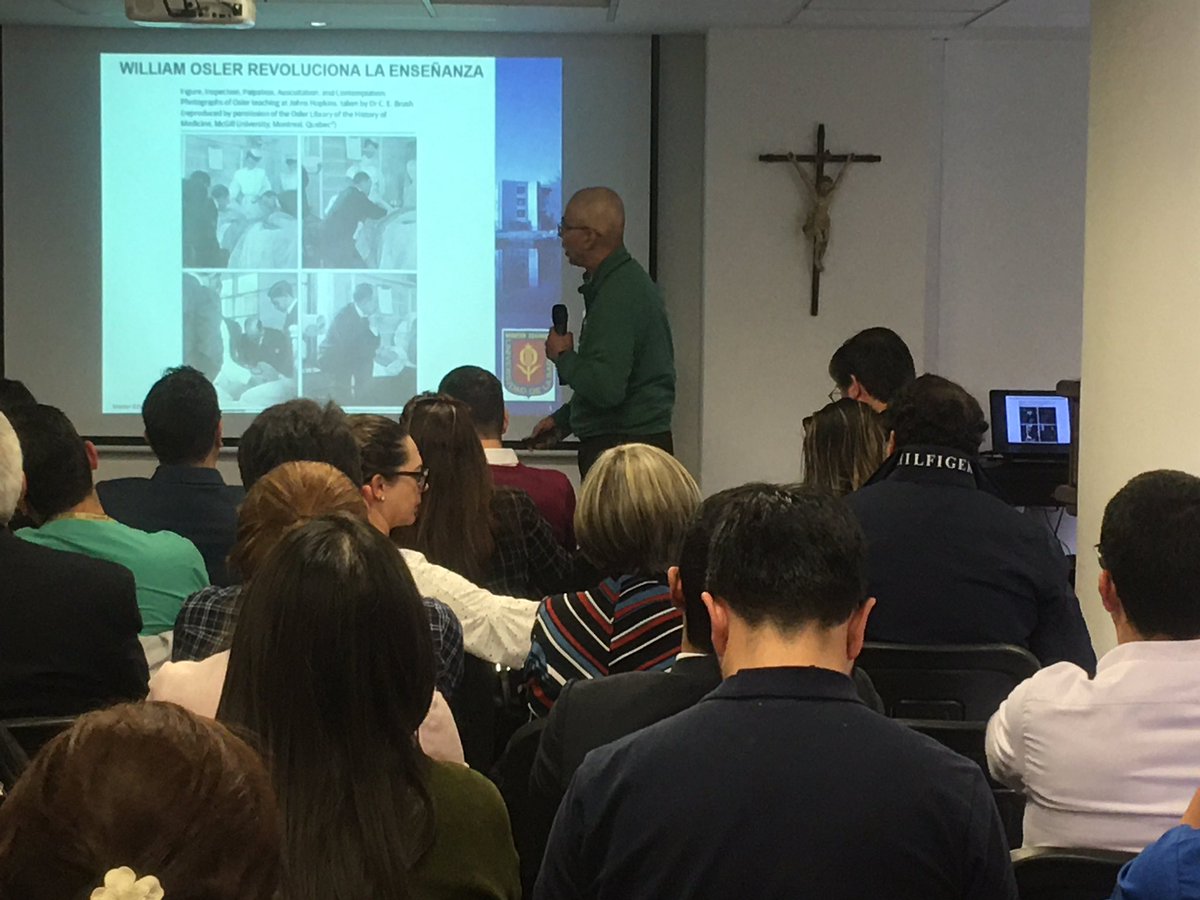 EvidenciaTer's tweet photo. Dr Restrepo @EduMedUnisabana habla de Educación basada en Competencia en el Diplomado de Educación para Profesionales de la Salud #spem3 @unisabana @MedicinaSabana y su enfoque en Entrustable Profesional Activities EPAs @olletencate https://t.co/qiSqbGKfRs