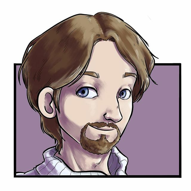 Marikot_'s tweet photo. Yesterday was me, and this one is mr. Boyfriend's! He changed a bit since then (his hair is a tiny bit longer and he shaved his beard/mustache) but I managed to capture him much better than I did with mine.
.
.
.
#portrait #digitalart #headshot #originalart #drawing https://t.co/9NSEFmQqZ5