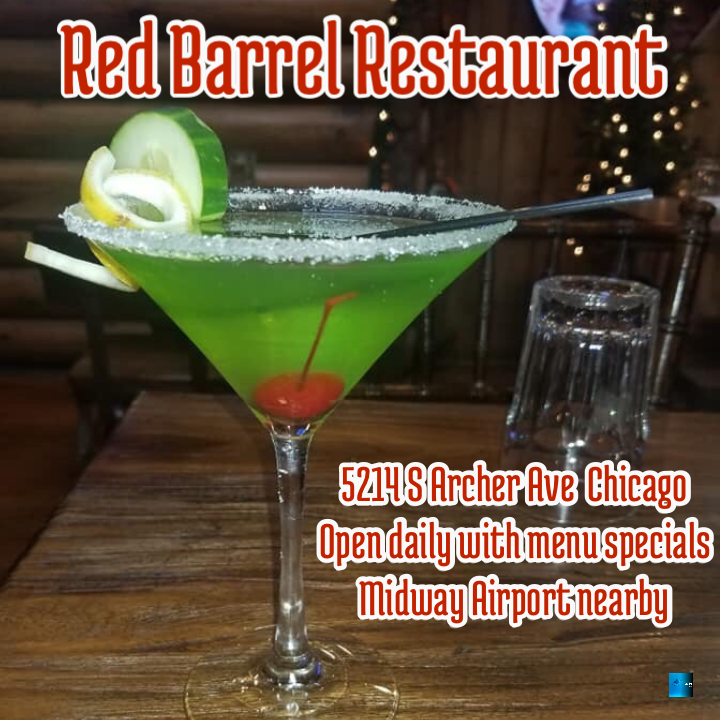 saboire's tweet photo. Five minutes from Midway Airport! #USA #saboire #restaurants #bars #holidays #cheapdates #drinks #catering #tastingmenus #travel #greatforgroups #Chicago #SouthsideofChicago #eventplanners #redbarrelreataurant #transportation #southsidechicago #family #community https://t.co/dM065ug85z