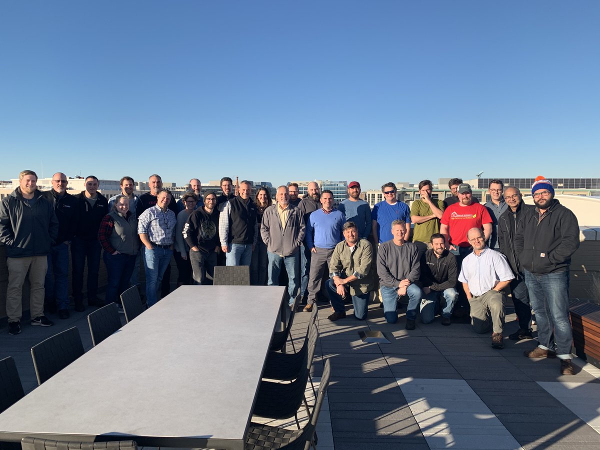 DIMEOCONSTRUCT's tweet photo. Dimeo team members participating in Certified Passive House Builder Training in Washington DC #dimeodoes
#constructionmangement #training #anniversary #safety https://t.co/6TxgsjXWdC
