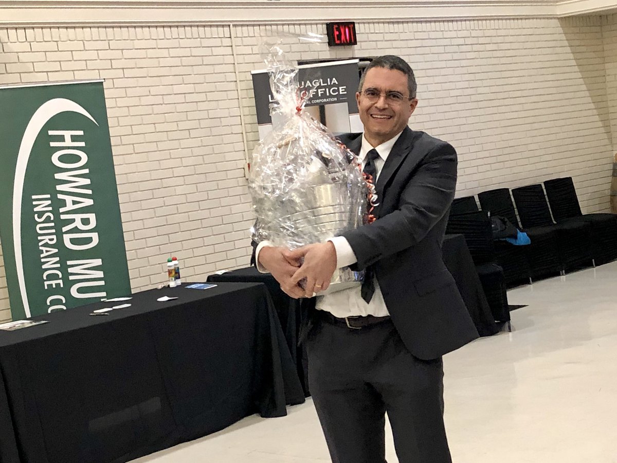 Lawyer John Quaglia sponsored our Holiday Lunch AND donated a giant gift basket! Thanks, John! #realtors #lawyers #giving