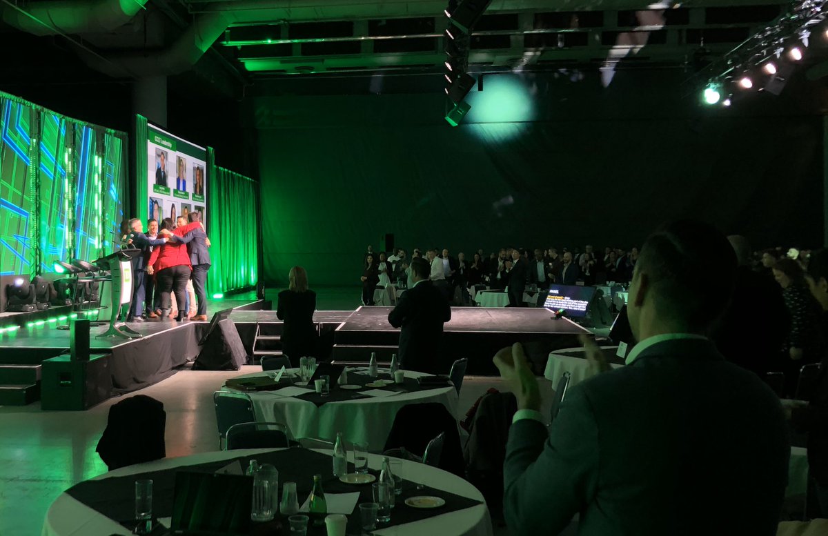 Beautiful moment to recognize the contributions of an amazing leader.  We will miss you in NACC Rosie. #greatleader #standingovation  #youbemissed #thankyouforallyoudo #wedofearhowmuchweloveyou