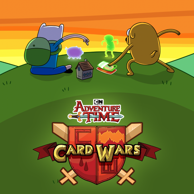 adventure time card wars app store