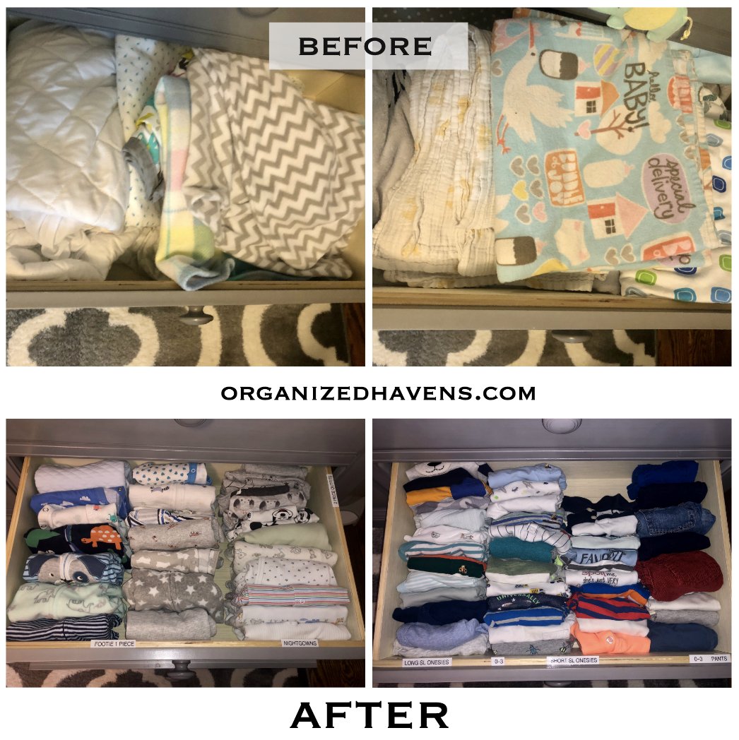 OrganizerTaryn's tweet photo. #Beforeandafter - Getting ready for #baby! We’ve been file folding for over 13 years! #organize https://t.co/lG7rrnv5H8 https://t.co/RuZAEahxyW