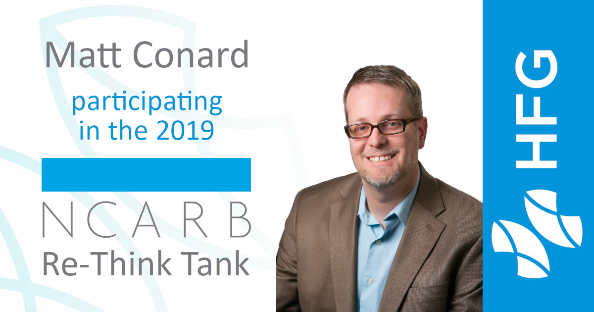HFGarchitecture's tweet image. Matt Conard was accepted out of roughly 250 applications to participate in the @NCARB&apos;s 2019 Re-Think Tank! This is a select group of 12 recently licensed architects from around the country who work to improve the licensure process. We are thrilled Matt is apart of this group!