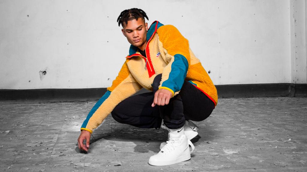 nike heritage essentials sherpa jacket