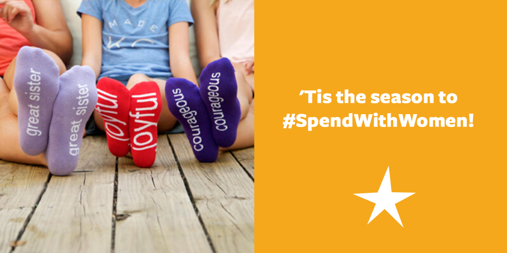WomenintheWorld's tweet photo. 'Tis the season to #spendwithwomen
...so our friends from @WomenYSK have launched a digital Holiday Pop Up Shop ✨ where you can find unique gifts for everyone on your list from 18 incredible women-owned brands.
Step this way: https://t.co/d4j3w5C9aU https://t.co/bbbDvnMNul