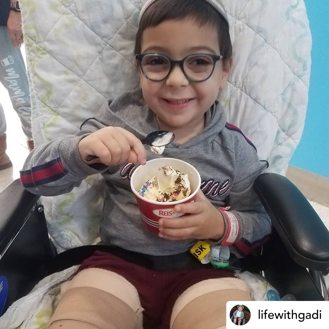 We want to thank Gadi &amp; his mom for sharing your Froyo Robot experience with all of us! Everyone here at team Reis &amp; Irvy's is rooting for you and following your journey. 💚

If you would also like to follow Gadi's journey, please follow instagram.com/lifewithgadi/ for more updates.